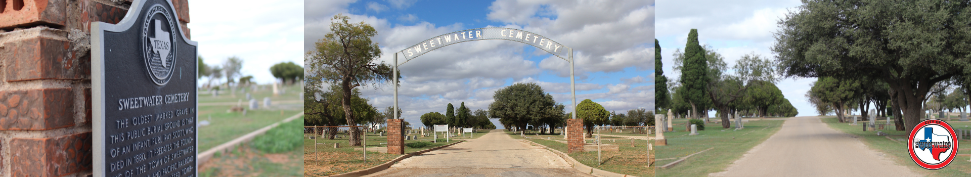 cemetery website banner