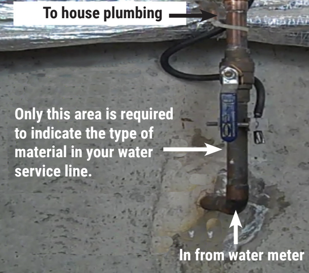 To house plumbing